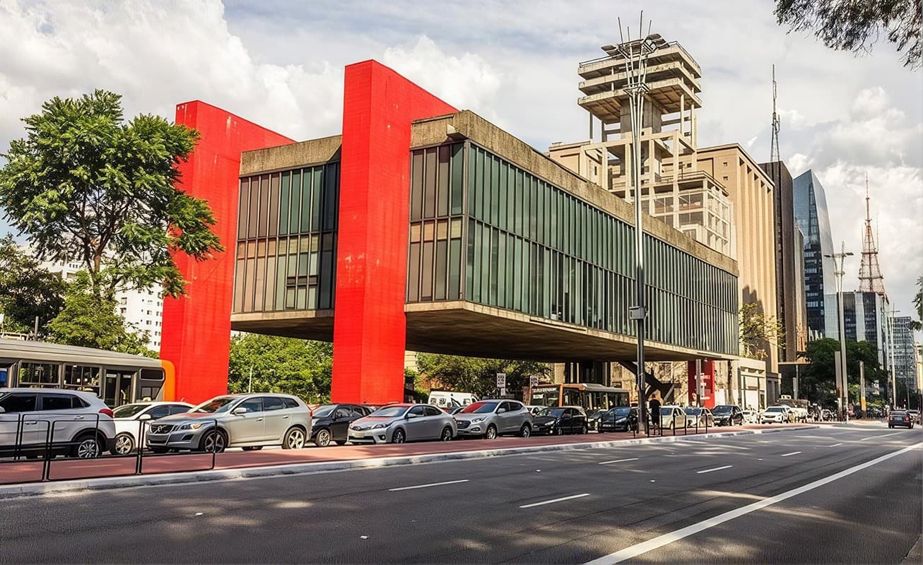 Museu de Arte de São Paulo (MASP), na Avenida Paulista